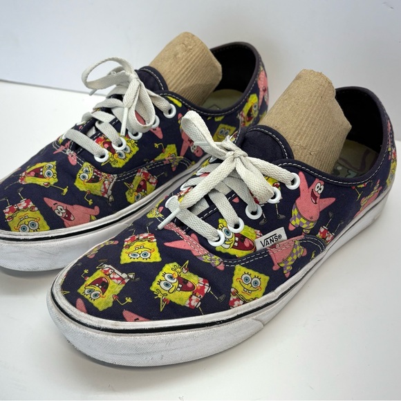 Vans Other - VANS SpongeBob SquarePants ComfyCush  AlohaBob Shoes Sneakers Men 8.5/Women 10